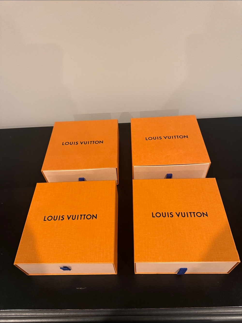 Louis Vuitton Orange Box Set (Orange, Blue Accents)